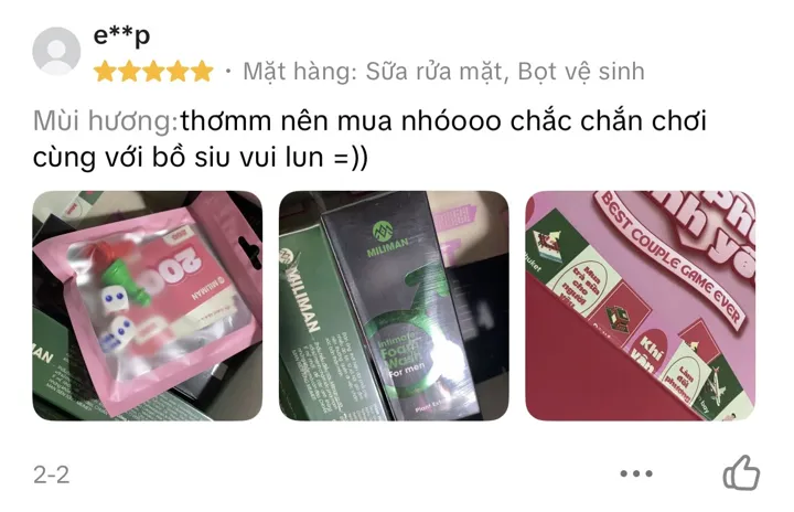 Đánh giá 5 sao: chơi cùng bồ rất vui